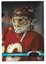 MIKE VERNON 1991-92 STADIUM CLUB CARD NM-MT CONDITION
