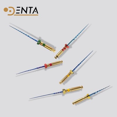6PCS Mixed Protaper Rotary Files High Quality NiTi Heat Activated Super Files.
