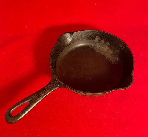 Clean Griswold 4 A Small Logo 7 Inch Cast Iron Skillet Fry Pan Frying