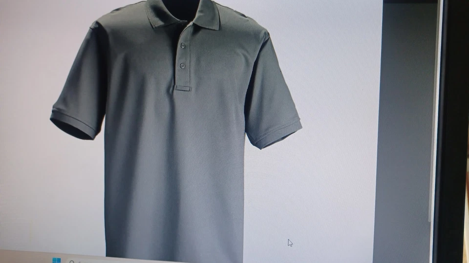 2 - Polo táctico manga corta Elbeco gris damas M (835) Foto 2 de 3