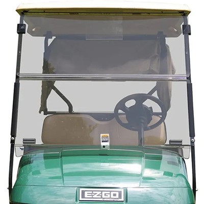 E-Z-GO PF12646 OEM Tinted Windshield For Golf Carts TXT Pre-2013 UV Protection