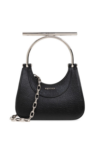 Alexander McQueen - Women - Shoulder bag with logo - Black
