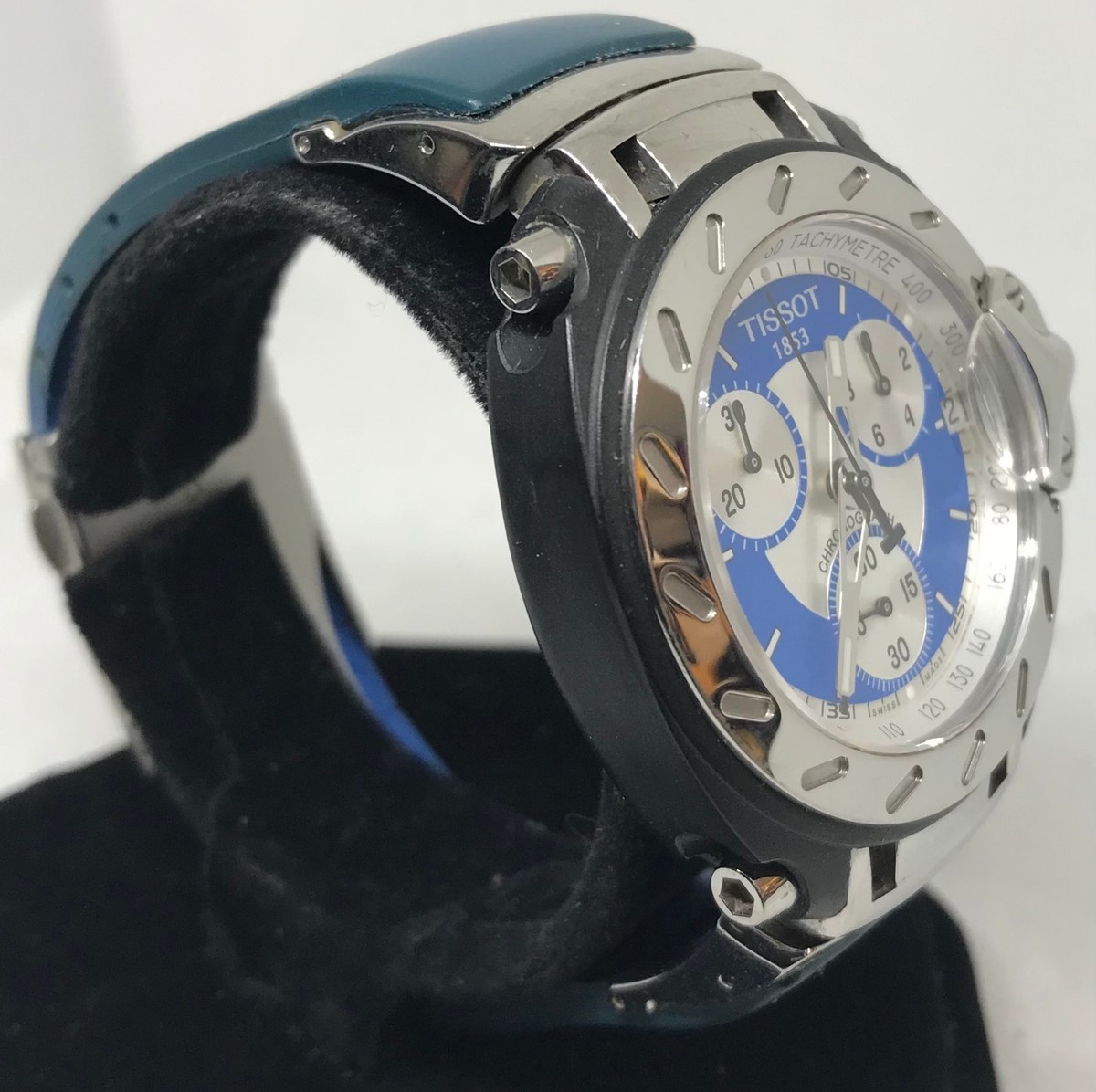 時計 Tissot T-Race T472 Blue Dial Chronograph Tissot T-Race T472 Chronograph Blue Dial Men's Watch 45mm Quartz