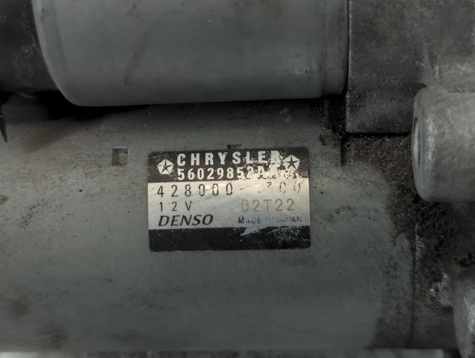 Jeep Wrangler 2016 motor de arranque de auto solenoide fabricante original CGTB5 Foto 2 de 4