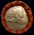 Lincoln Wheat Penny Roll 50 PDS ~1857 Flying Eagle Indian Head/1909VDB-AU+~ Ends