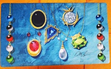 Multi Mox Play Mat MTG Playmat SIGNED Dan Frazier OFFICIAL Wizards Magic