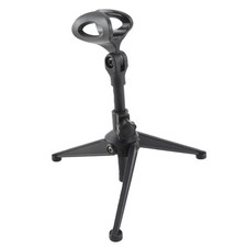 Microphone Stand Desktop Tripod Mini Portable Table Stand Adjustable Mic Stand