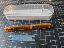 Rare TWSBI diamond 540.  Amber . Used Condition. EF nib. Collectors Item.