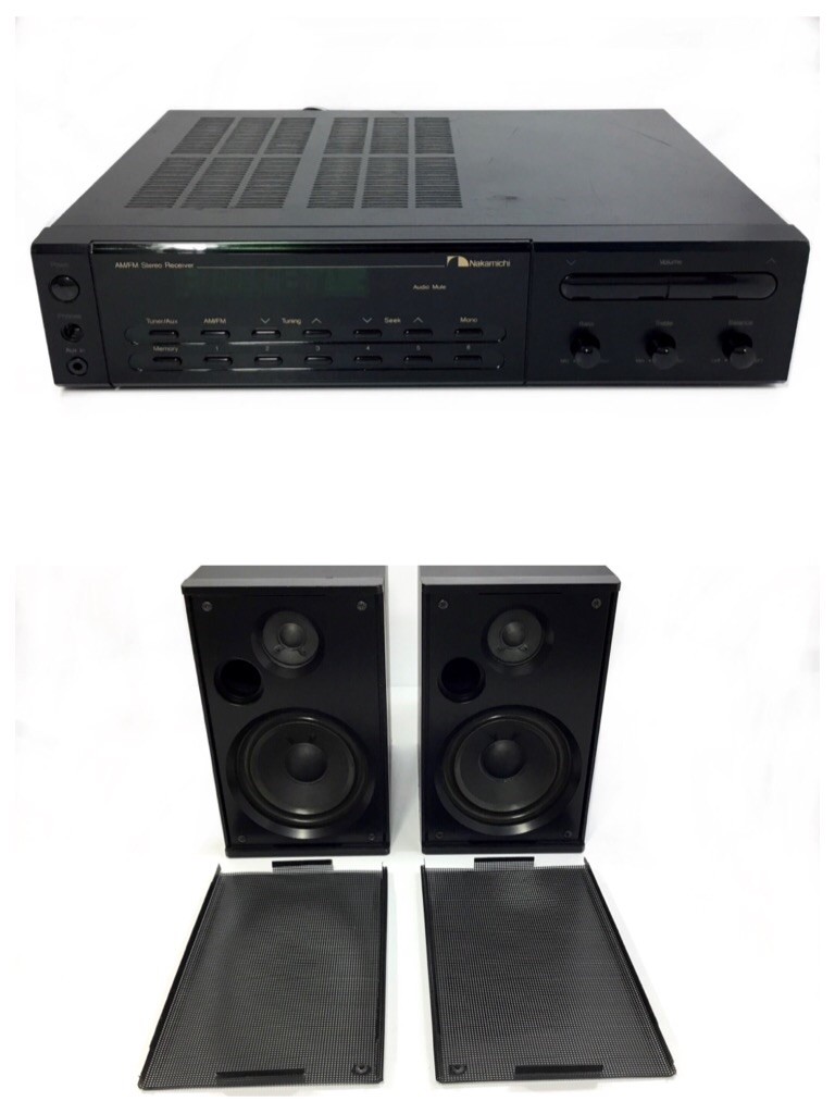 Ampli Tuner Stéréo Nakamichi R-1 Home Cinéma Ultra Compact - Noir - Occasion