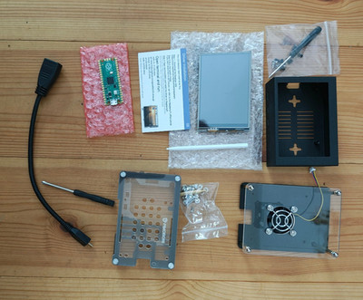 Konvolut Raspberry Pi 5 PICO Touchscreen Gehäuse PIMORONI Ninja HDMI