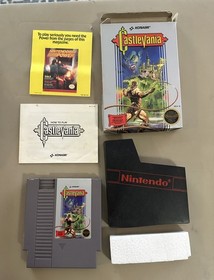 Castlevania Nintendo NES - Completo di scatola CIB con manuale ect. 
