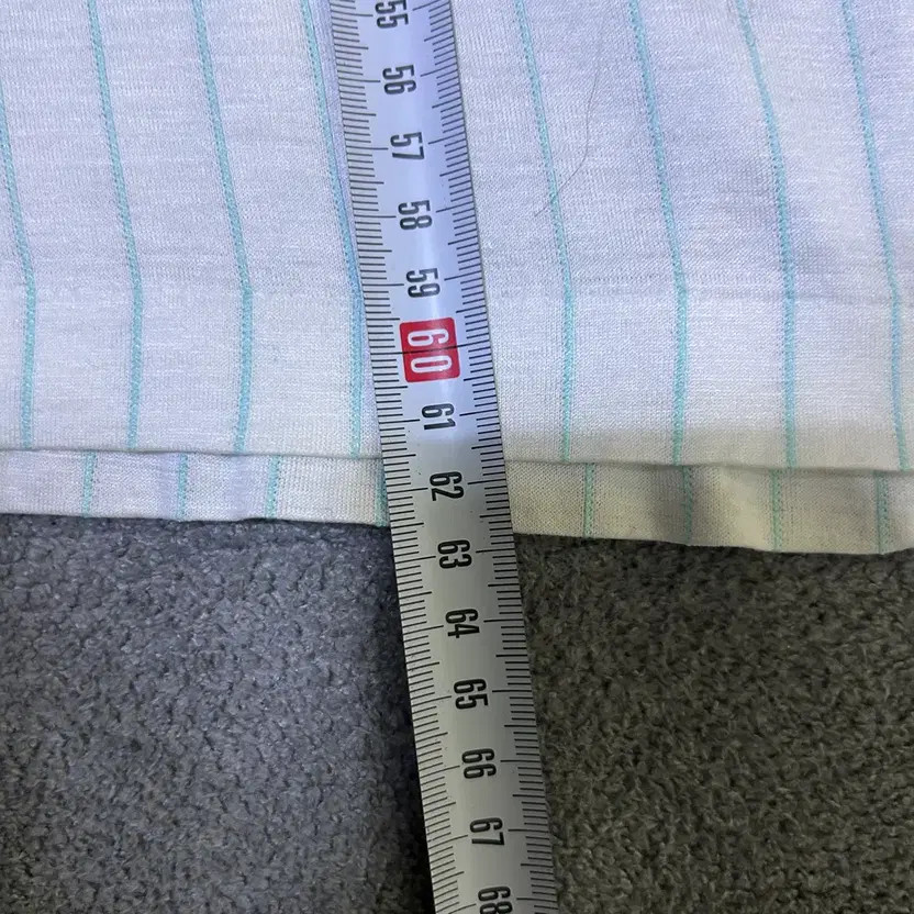 Lacoste Striped Long Sleeve Polo Shirt - Vintage