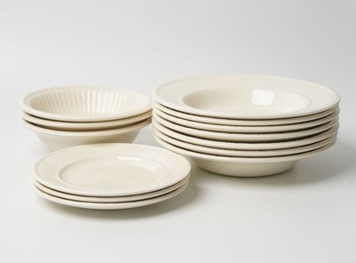 Wedgwood Edme Queen's Ware Earthenware Bread Plate, Soup/Cereal Bowl *SELECT*
