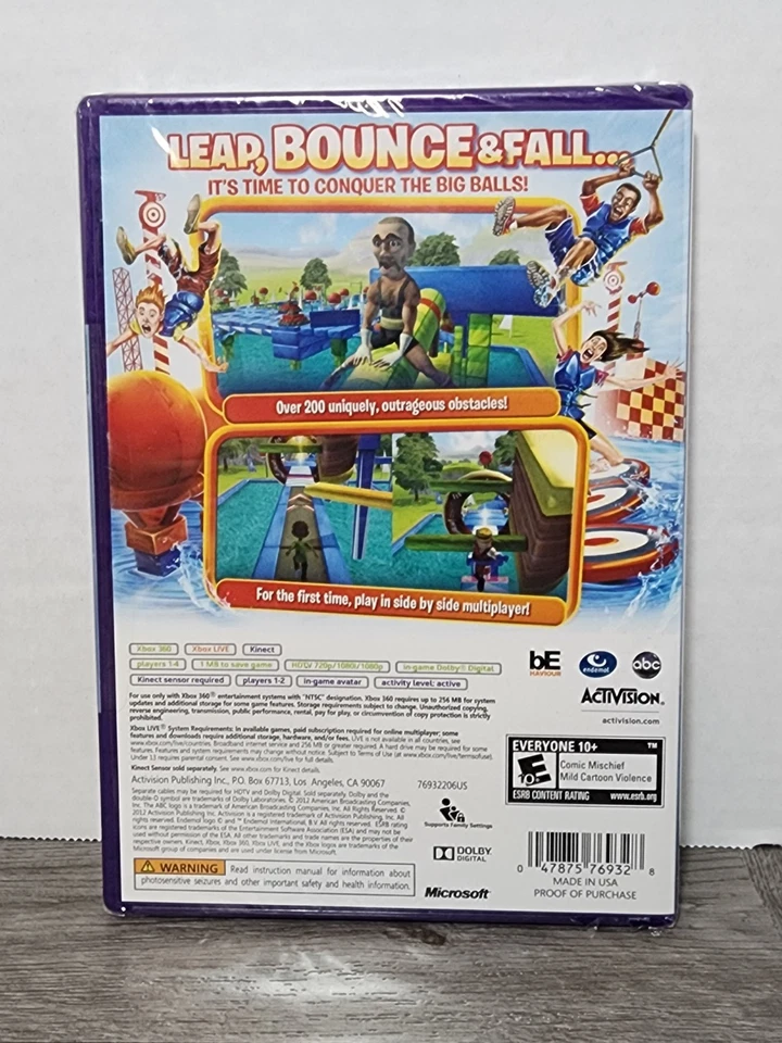 Wipeout 3 - Xbox 360 Kinect Game / Brand New & Sealed - Image 2 of 2