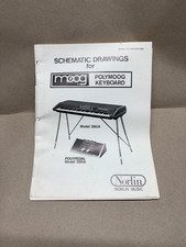 RARE Polymoog Schematic Drawings Document models 280A 285A