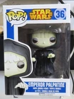 Funko Pop! Star Wars, Emperor Palpatine #36 (Pale White Face) Blue Box!