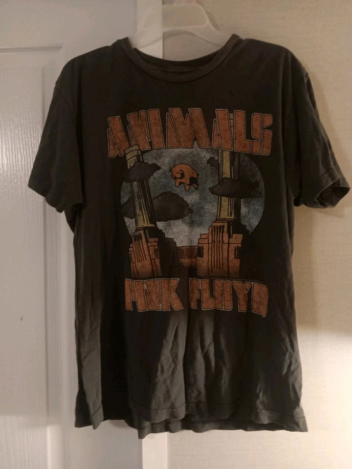 Camiseta Pink Floyd Unisex Gráfica Animales Púrpura Envejecidos Para Hombre Talla M/L Foto 3 de 4