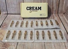 Cream Tattoo Supply CREAM GOLD CARTRIDGES 1211RM - 20 Needles, "NEW" UMOPENED.
