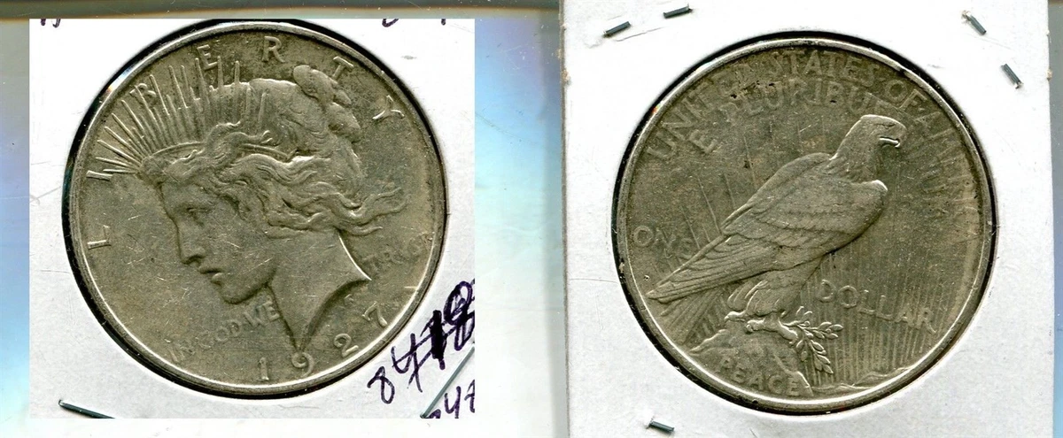 1927 D Peace Dollar for sale | eBay