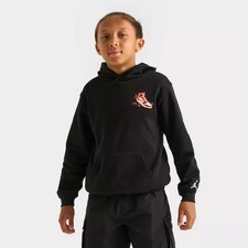 Nike Air Jordan 'Air Has Landed' Pullover Graphic Hoodie Youth Kids' Size S NEW
