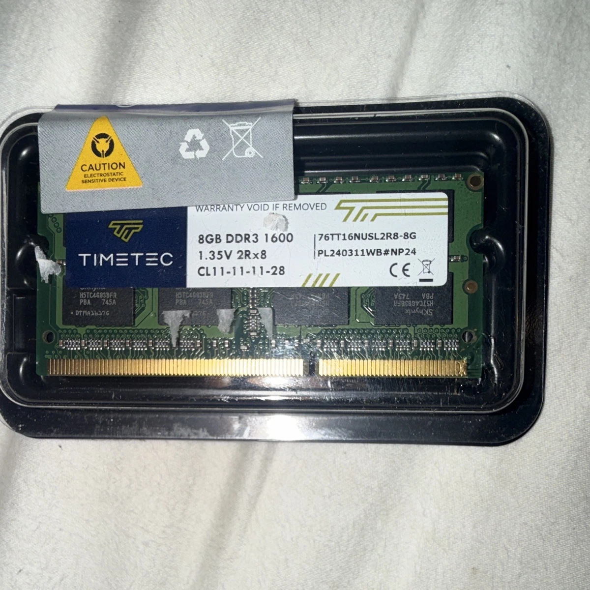 Las mejores ofertas en Timetec SO-DIMM 8 GB de memoria de la