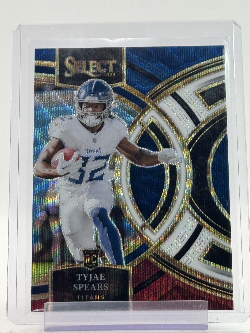 TYJAE SPEARS 2023 SELECT PREMIER LEVEL ROOKIE TRI COLOR RC /225 Q4128