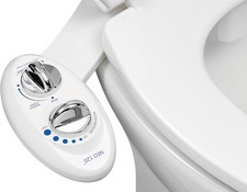 NEO 120 - Single Nozzle, Self-Cleaning, Non-Electric Bidet Attachment for Toilet