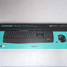 Logitech MK345 Comfort Wireless Keyboard and ...