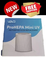 VEVA Pro HEPA Mini UV Air Purifier Filter Replacement Model VK-6082 AUV New!
