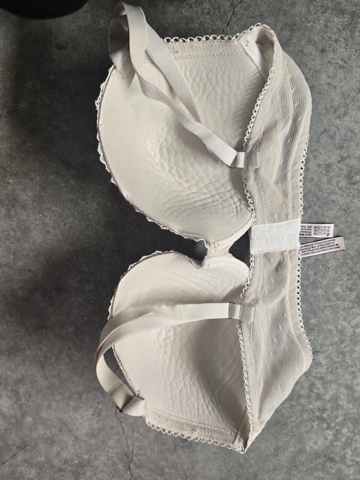 VICTORIA'S SECRET DREAM ANGEL С ПОДКЛАДКОЙ DEMI DEMI ДВОЙНОЙ БЮСТГАЛЬТЕР НА КОСТОЧКАХ РАЗМЕР 36DD - Изображение 3 из 4