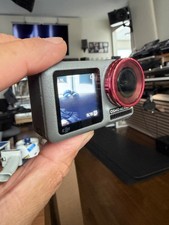 DJI Osmo Action 4K Camera - Used With cage & Selfie Stick