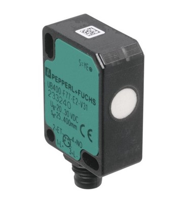 Pepperl+Fuchs Fabrik Ultraschallsensor UB100-F77-E2-V31 Taster 256272