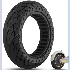 10x2.5 Solid Scooter Tire 60/70-6.5 Tubeless Type Replacement for ...