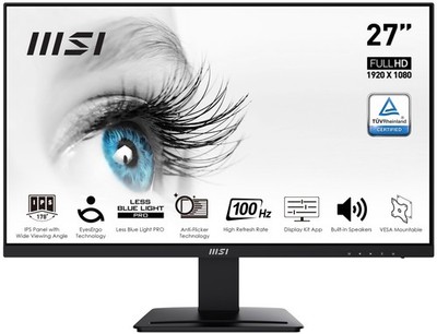 ★MSI (エムエスアイ) PRO MP273A 未使用品 MSI PRO MP273A 27