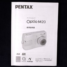 User manual for PENTAX Optio M20 Original [USED] from JAPAN