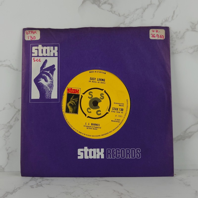 J. J. Barnes – Baby Please Come Home 7" Vinyl Single 45rpm 1969 EX