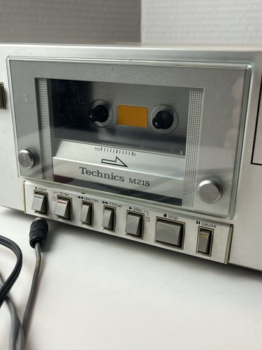 š„Technics RS-M215 Stereo Cassette Tape Deck 80s Dolby Hi-Fi UNTESTED 1 Day Ship - Picture 5 of 8