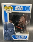 Funko Pop! Star Wars Darth Vader #01 Blue box Large Font 1st Release