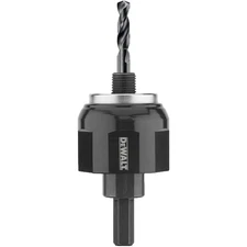 DEWALT Hole Saw Arbor (Fits 9/16 -1 3/16 Inch) 3/8 Shank Quick Change  DW1810