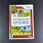 Wii Sports Nintendo Selects Edition Game & Hard Case Manual Inserts CIB