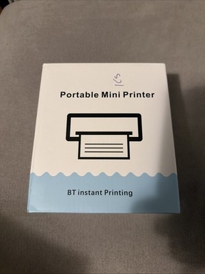 Portable Wireless Bluetooth Inkless Instant Mini Printer - Purple