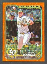 2024 Topps Update Brett Harris #US199 Orange Foilboard /299 RC