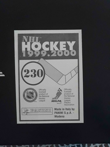 Panini NHL Hockey 1999 2000 99 00 ELIGE CUALQUIER PEGATINA CASI NUEVA/COMO NUEVA #201-360# - Imagen 55 de 297