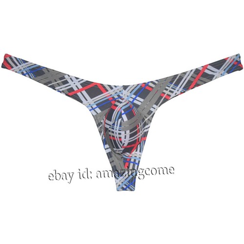 Mens Bikini Thong Underwear Low-rise Bulge G-string Swimwear Hipster GYM T-back - Picture 3 of 48