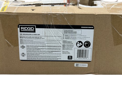 Ridgid 18V Reciprocating Saw & Multi Tool Combo Tools Only R960261SB2N (OB) - Picture 11 of 11