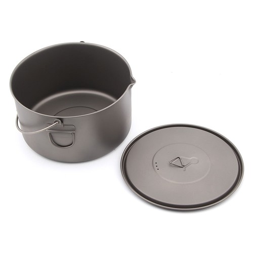 TOAKS POT-2000-BH Titan Camping Topf mit Kaution Griff Outdoor Kochgeschirr 2000ml - Bild 6 von 8
