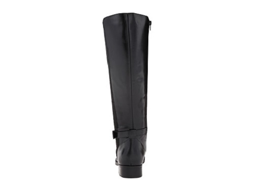 Brand new Steve Madden Women's Sydnee Wide Calf Black Leather Boots - Picture 4 of 7