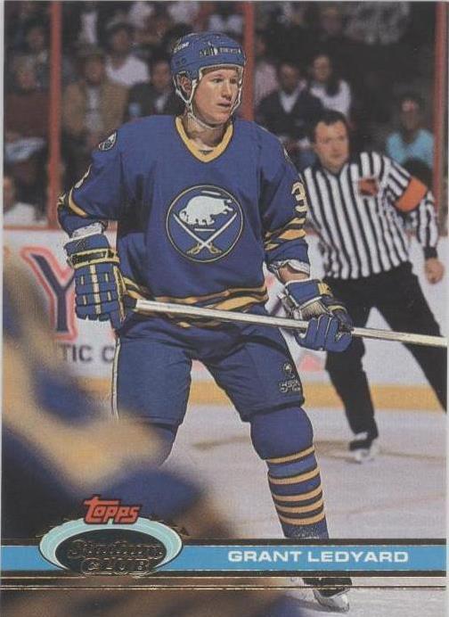 1991-92 Topps Stadium Club - Grant Ledyard #169 - 1 of 1