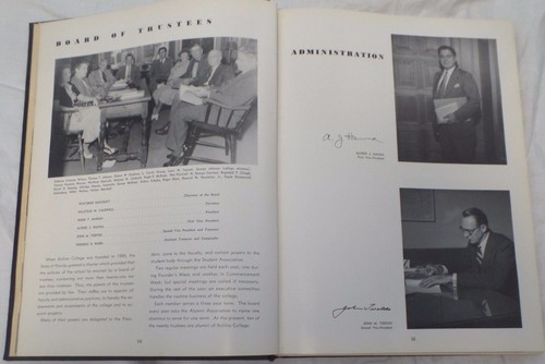 1952 Tomokan, Rolling College, Winter Park, Flordia, Annual/Yearbook - Bild 4 von 10