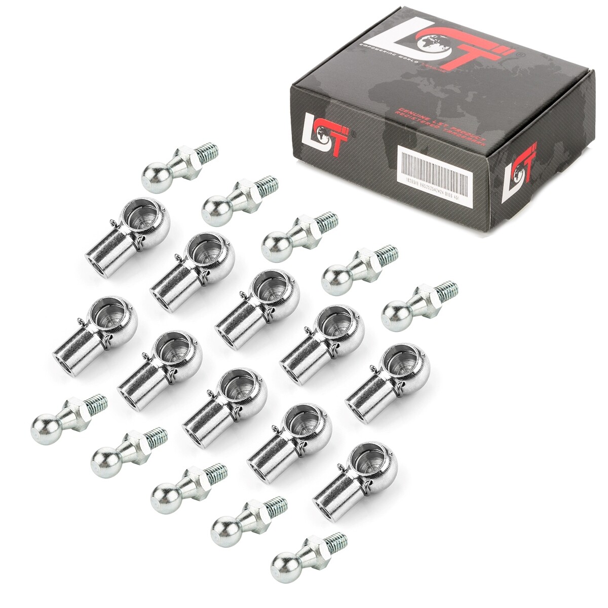 10x Set Ball Joint Pin Pan M8 10mm Ball Head DIN71803 DIN71805 for TOYOTA